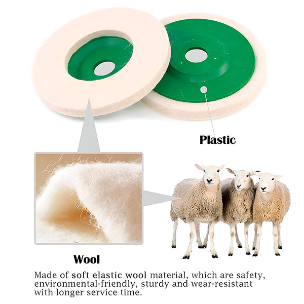 PolishMax™ - Viltpolijstschijf (set van 3) [1 + 2 Gratis]