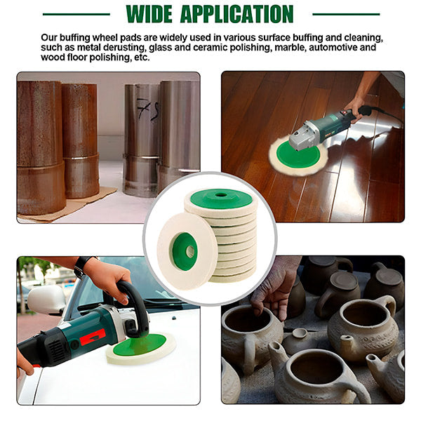 PolishMax™ - Viltpolijstschijf (set van 3) [1 + 2 Gratis]