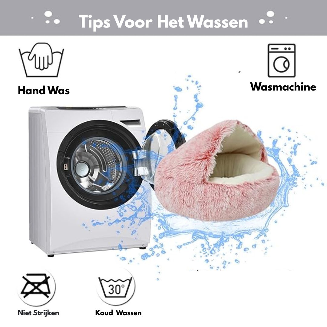 CatBed™ – Warm Kattenmand Nest voor Katten & Kleine Honden