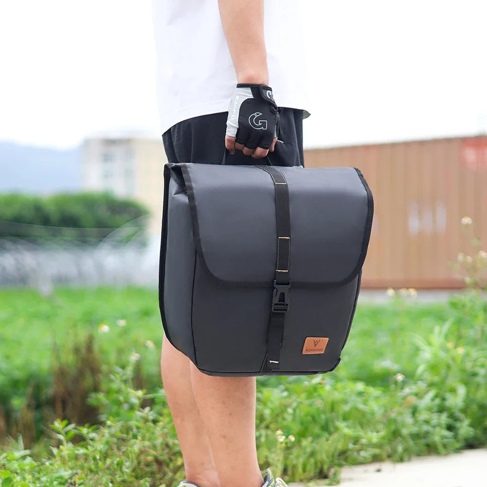 VeloPack™ – Waterdichte 2-in-1 bagagedragertas voor stijlvol woon-werkverkeer en toertochten [50% Korting]
