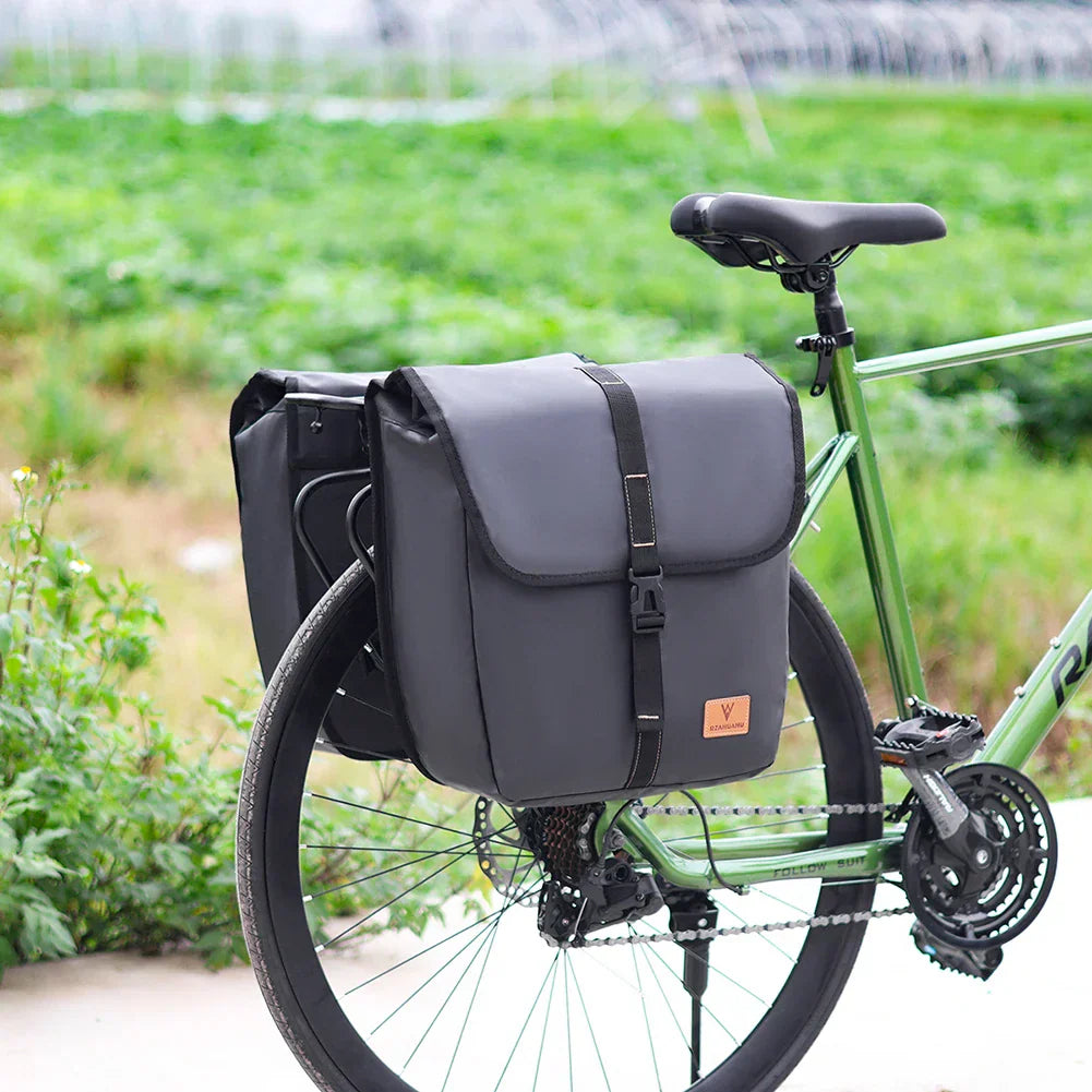 VeloPack™ – Waterdichte 2-in-1 bagagedragertas voor stijlvol woon-werkverkeer en toertochten [50% Korting]