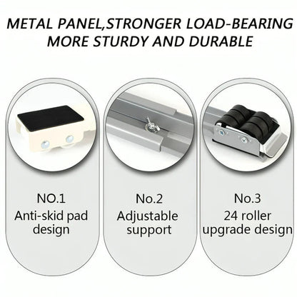 1 + 1 gratis | MoveMate™ universele meubeltrolley [Laatste dag korting]