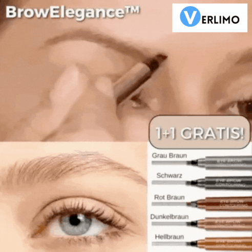 BrowElegance™ – Microblading-wenkbrauwpotlood voor perfecte, gedefinieerde wenkbrauwen [1 + 1 Gratis]