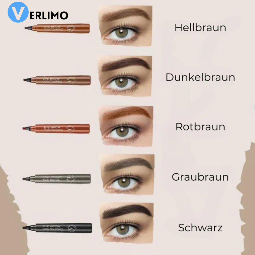 BrowElegance™ – Microblading-wenkbrauwpotlood voor perfecte, gedefinieerde wenkbrauwen [1 + 1 Gratis]
