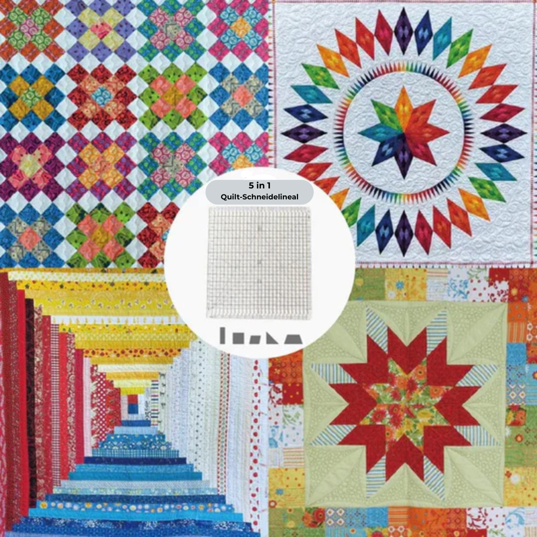 QuiltMate™ – Precisie Stofsnijder voor Snel & Nauwkeurig Quilten