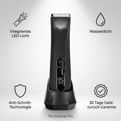 GroomPro – Professionele verzorging voor baard, haar & lichaam | 50% korting