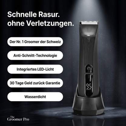 GroomPro – Professionele verzorging voor baard, haar & lichaam | 50% korting