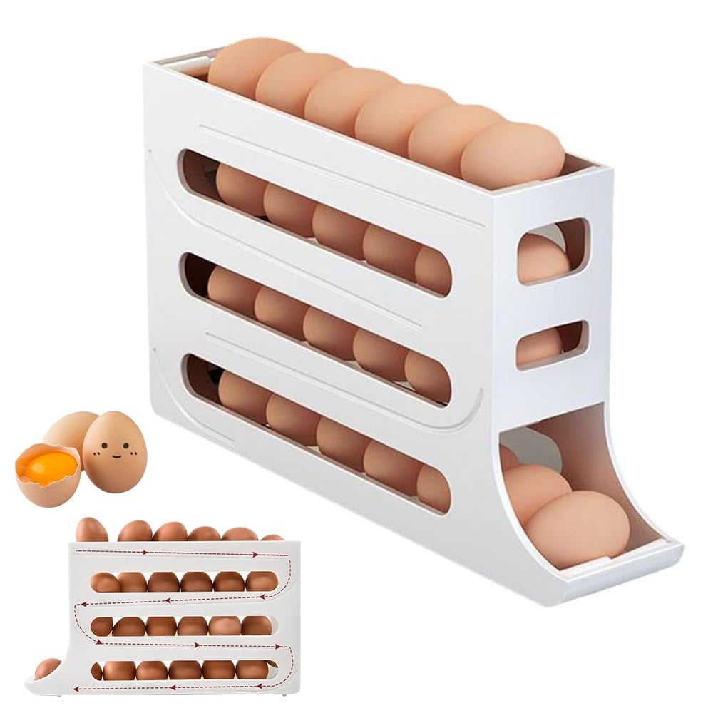 EggShelf™ - 4-tier eierrekker voor koelkast & keuken [50% Korting]