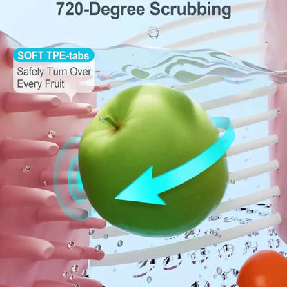 WashEase™ - Perfecte reiniging van fruit zonder moeite en schillen [50% Korting]