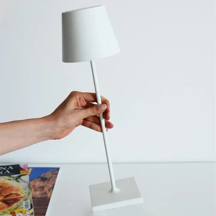 Draadloze LED-tafellamp met touch-dimmer en USB-C accu