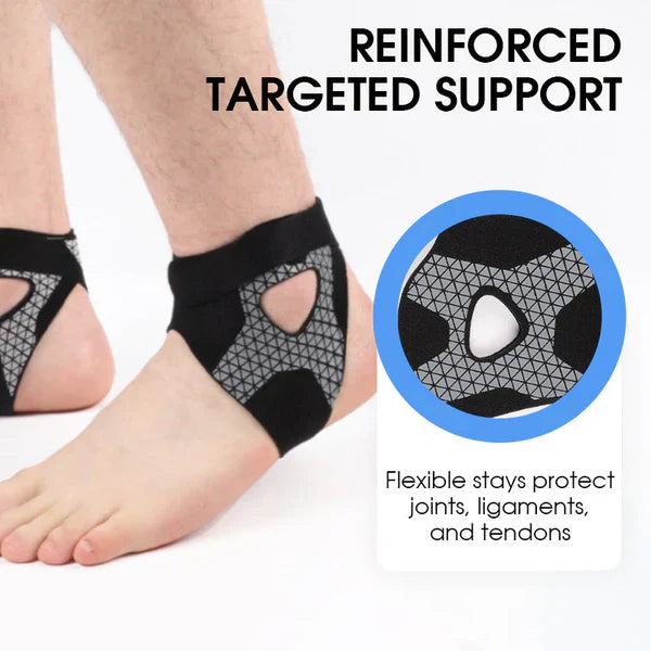 StrideGuard™ – Verstelbare Enkelband voor Maximale Stabiliteit & Steun
