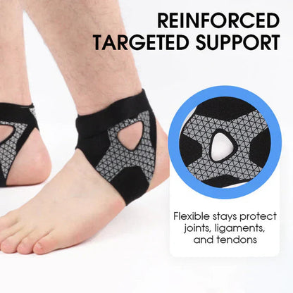StrideGuard™ – Verstelbare Enkelband voor Maximale Stabiliteit & Steun