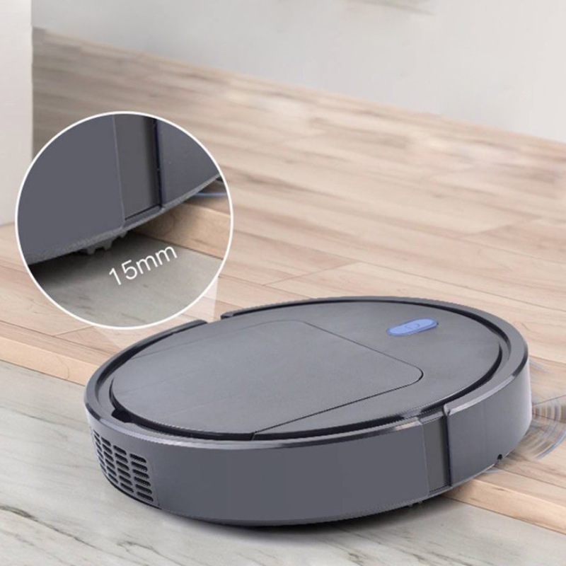 Compacte robotstofzuiger voor dierenhaar, harde vloeren en tapijt