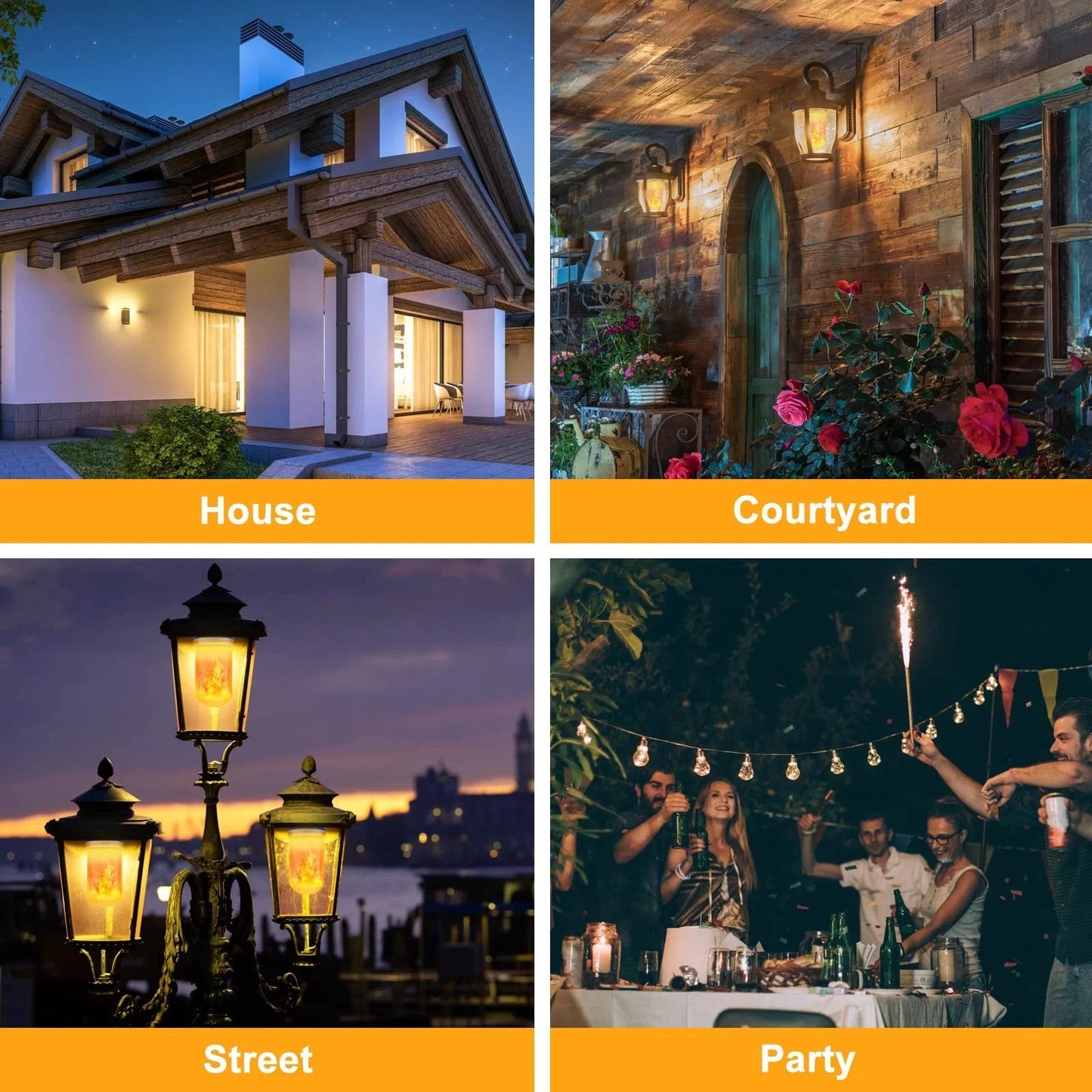 BlazeBulb™ - LED-vlamlamp voor romantische lichtstemming [50% Korting]