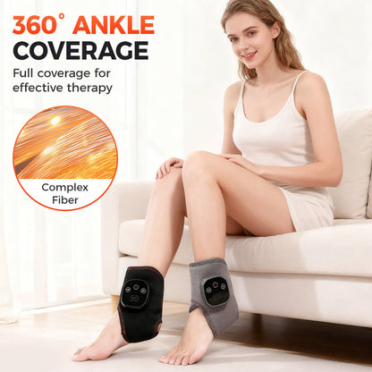 AnkleRelief™ – Enkelmassageband met Warmte & Vibratie voor Enkelpijn