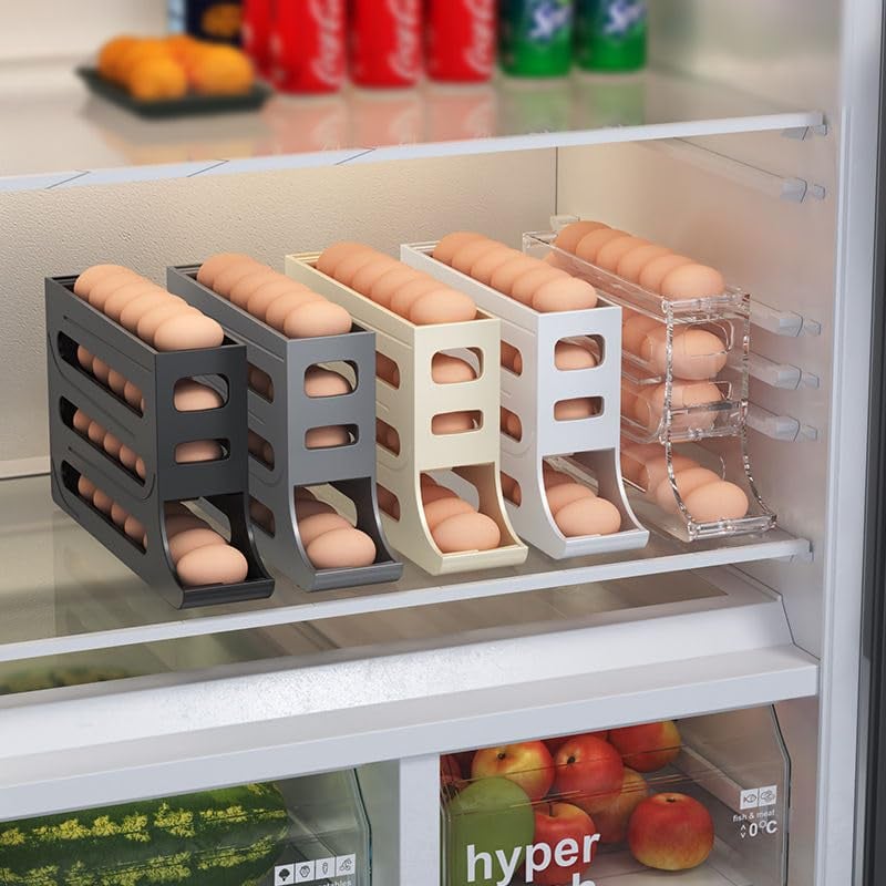 EggShelf™ - 4-tier eierrekker voor koelkast & keuken [50% Korting]