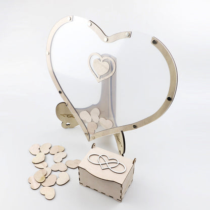 LoveScribe™ – Hart-gastenboek voor onvergetelijke, liefdevolle herinneringen [50% Korting]