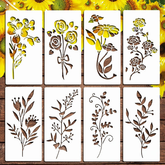 Flowera™ -  Herbruikbaar bloemensjabloon voor elegante buitendecoratie [50% Korting]