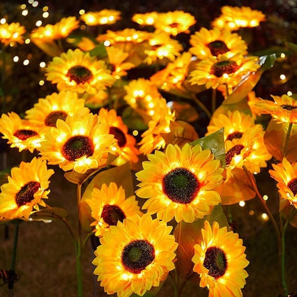GardenRadiance Zonnebloemlichten op Zonne-energie – Sfeervolle Tuinverlichting