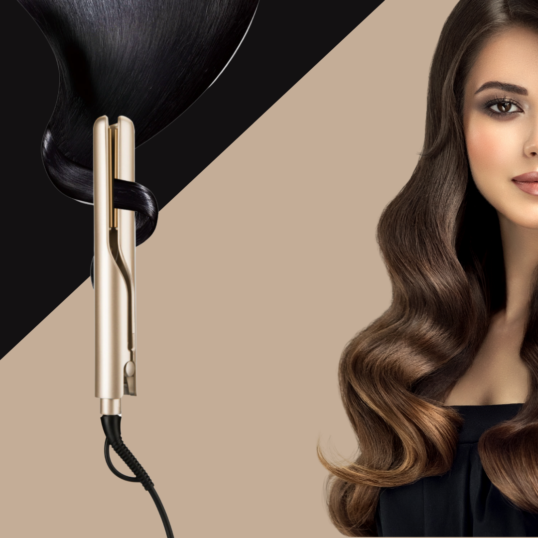 ViraCurl™ | 2-in-1 Stylingapparaat voor Glanzende Krullen & Steil Haar [50% Korting]