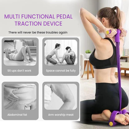MultiFit™ – 8-Buizen Weerstandsbanden Set voor Thuis Fitness