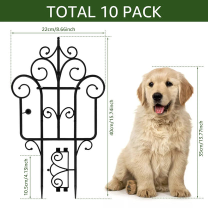 FlexiGarden™ – Flexibele Beetomheining voor Tuin | Set van 10