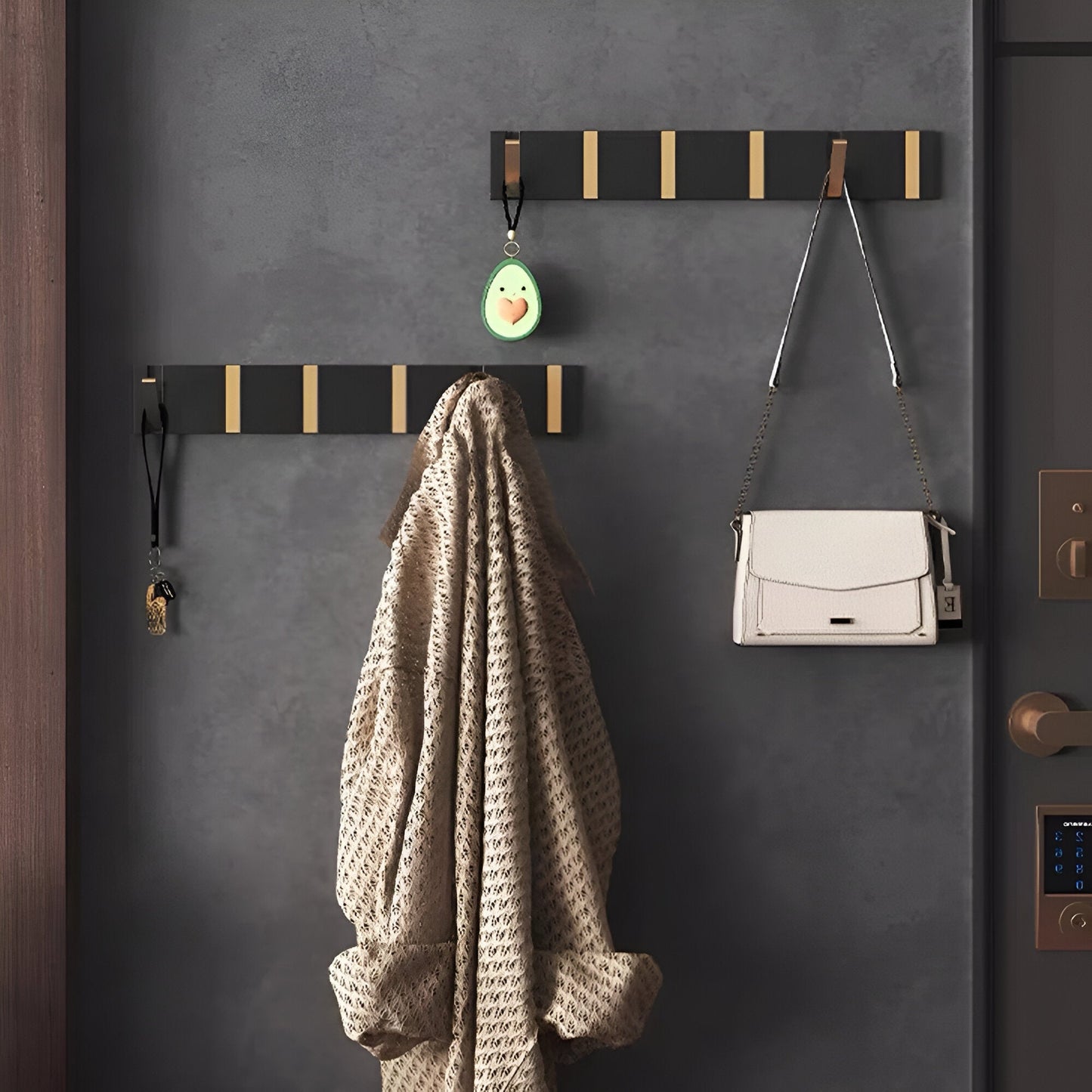 FlexFold – Orde zonder boren: de opvouwbare wandhaak voor elk huis [50% korting]