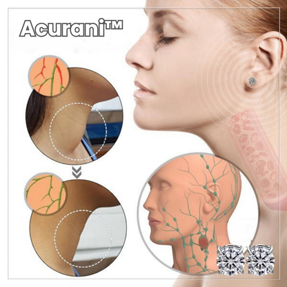 Acurani – Magnetische Therapie-Oorbellen voor Natuurlijke Lymfedrainage [1 + 1 Gratis]