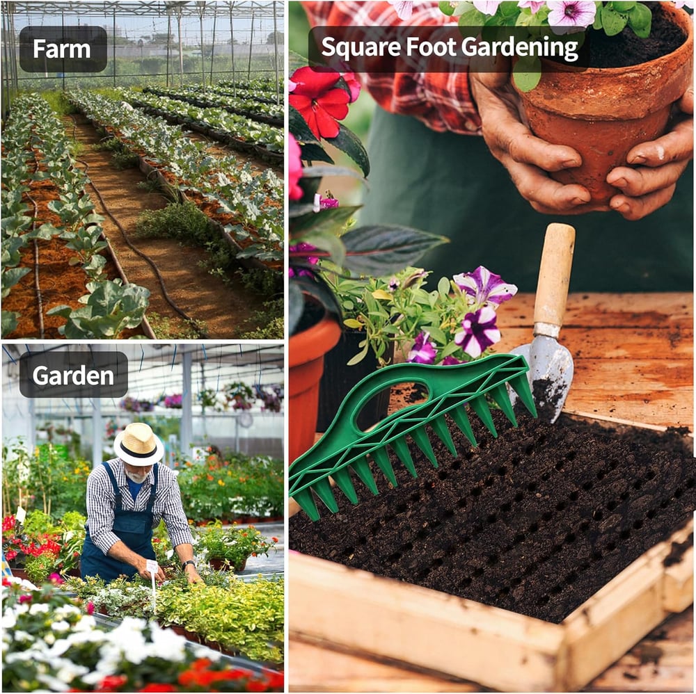 1 + 1 Gratis | SeedMax™ – Zaadafstandsmal met 12 gaten [Laatste dag korting].