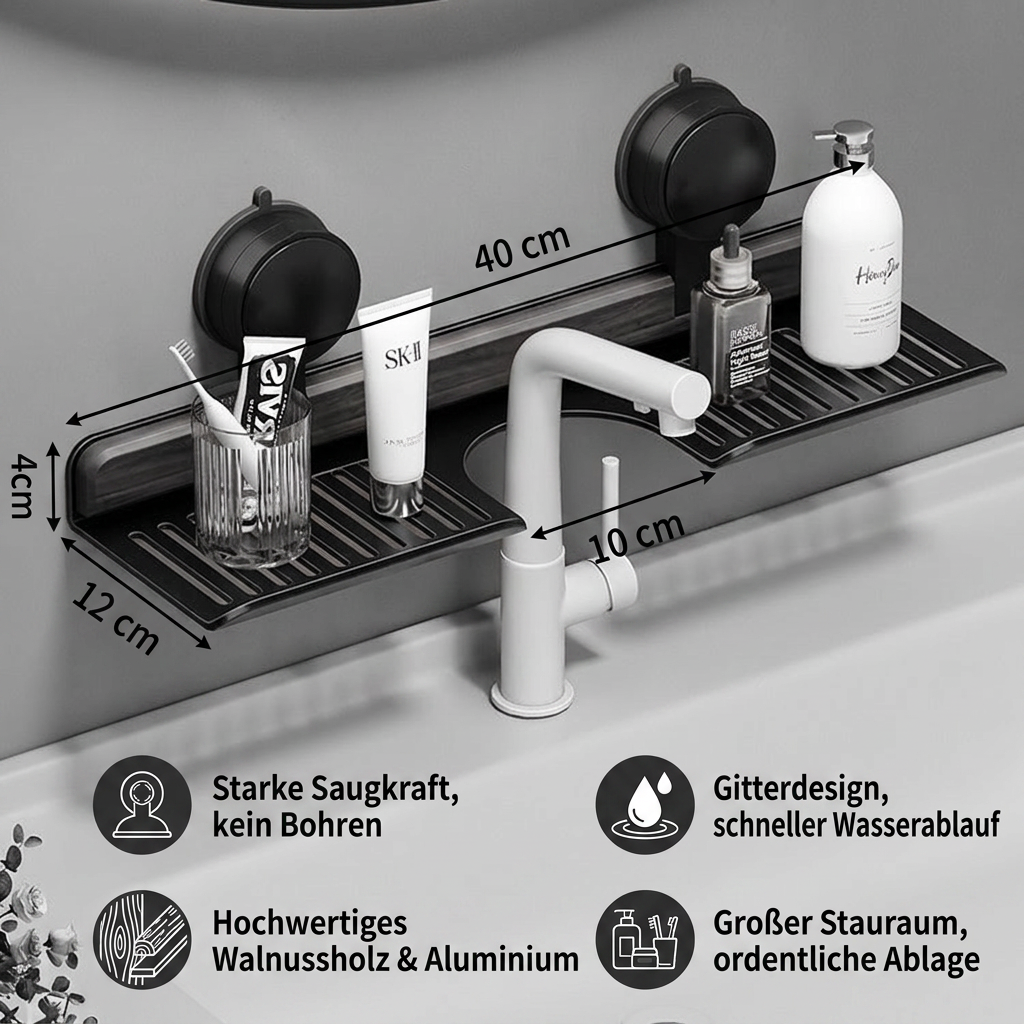 BathShelf – Meer opbergruimte in de badkamer zonder boren | 50% korting