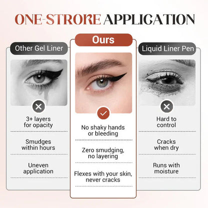 VividLine – Krachtige Gel-Eyeliner voor expressieve ogen [1 + 1 Gratis]