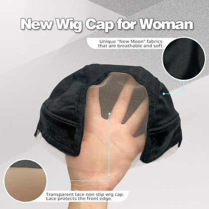 GripCap™ – Lijmvrije Pruikencap voor Lace-Front Pruiken | 1+1 Gratis