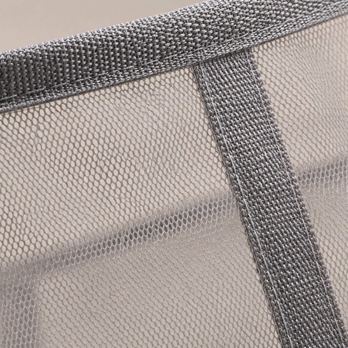 Opvouwbare wasmand van nylon mesh – ruimtebesparend en geventileerd
