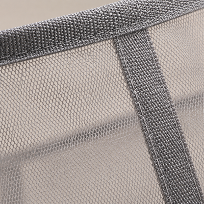 Opvouwbare wasmand van nylon mesh – ruimtebesparend en geventileerd