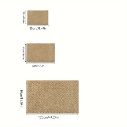 Antislip deurmat wasbaar – gevlochten structuur voor entree