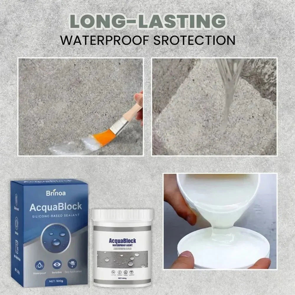 AquaBlock – Onzichtbare waterdichte afdichting voor blijvende bescherming [50% korting]