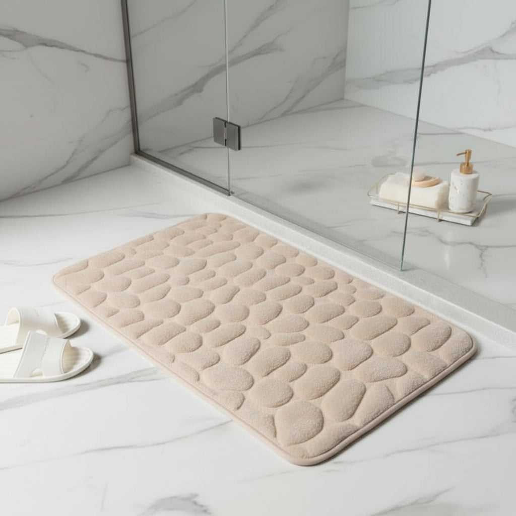 Antislip badmat van microvezel – zacht en super absorberend