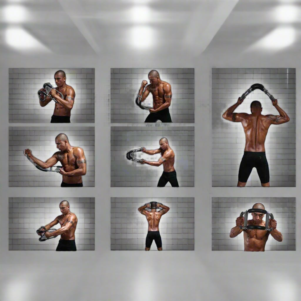 ArmFlex™ – U-vormige Krachttrainer met 3 Weerstandsniveaus voor Thuis