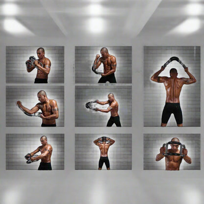 ArmFlex™ – U-vormige Krachttrainer met 3 Weerstandsniveaus voor Thuis
