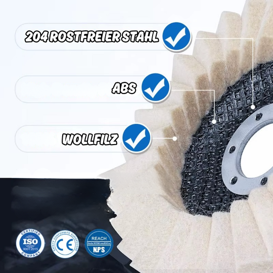 Glossbuff™ – Hoogglans Polijstpad voor streeploze glanzende oppervlakken reiniging [1 + 1 Gratis]