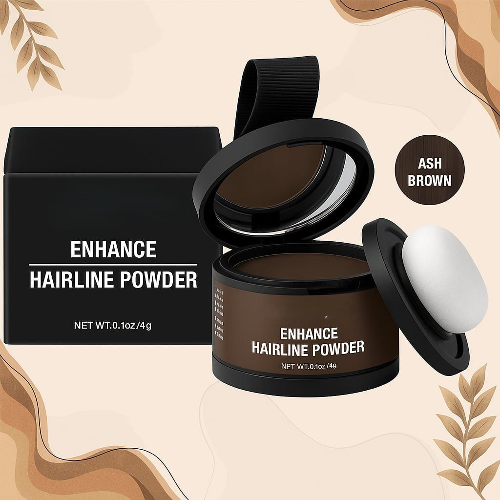LineLock™ – Haarlijn Puder voor Volle & Gedefinieerde Haarlijnen