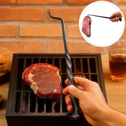 IronFlip™ – Handgesmede grillspatel – veilig draaien op de grill [50% Korting]