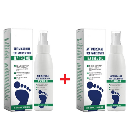 FootCare™ – Antimicrobiële spray voor diepe hydratatie & effectieve voetverzorging [1 + 1 Gratis]
