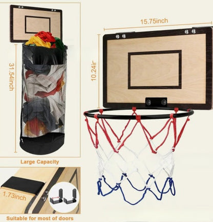 HoopHamper – De basketbal-wasmand voor speelse orde [50% korting]