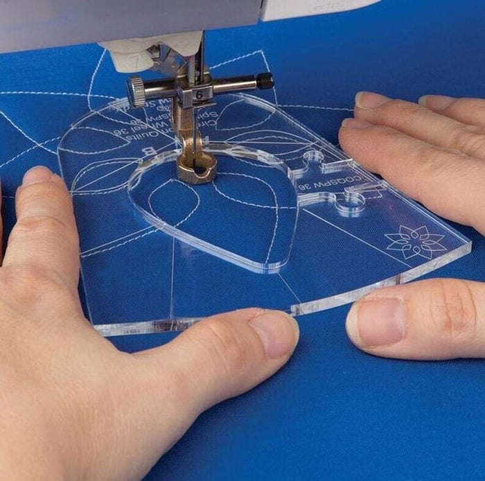 QuiltGenius – Nauwkeurige Quilt-Sjablonen voor Professionele Resultaten [12-Delig]