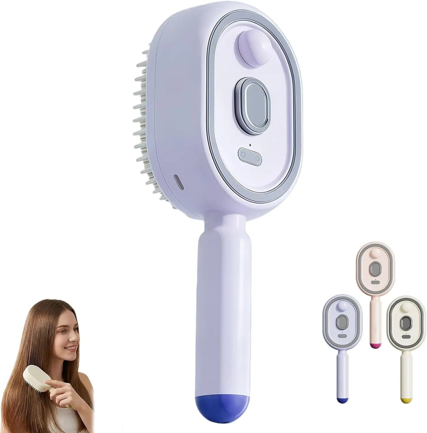 MistBrush – Zacht Ontwarren met Sproeifunctie voor Verzorgd Haar [50% Korting]