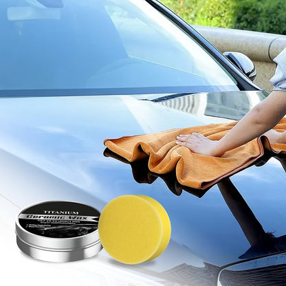 GlossMax™ Titanium Keramische Auto Wax – Langdurige Lakbescherming & Spiegelglans