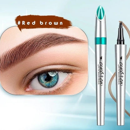 3DMicroblading™ Waterdicht Wenkbrauwpotlood – Natuurlijke Wenkbrauwen [1+1 Gratis]