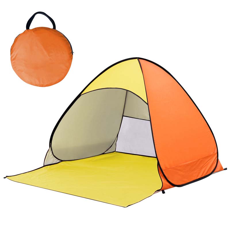 BeachCover™ Pop-Up Strandtent – 98% UV-bescherming voor het hele gezin