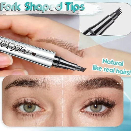 3DMicroblading™ Waterdicht Wenkbrauwpotlood – Natuurlijke Wenkbrauwen [1+1 Gratis]